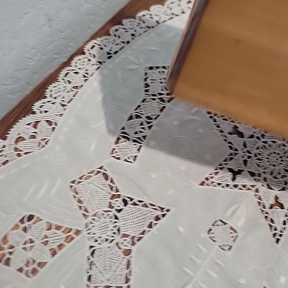 Vintage Cedar Wood Trinket Box Jewelry Chest with Hinged Lid Keepsake Etched DAD - Picture 6 of 11